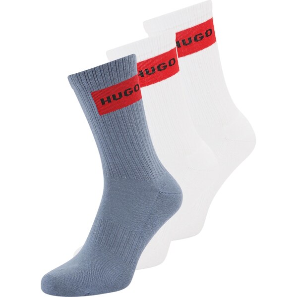 HUGO Ponožky modrá / červená / čierna / biela 66258265