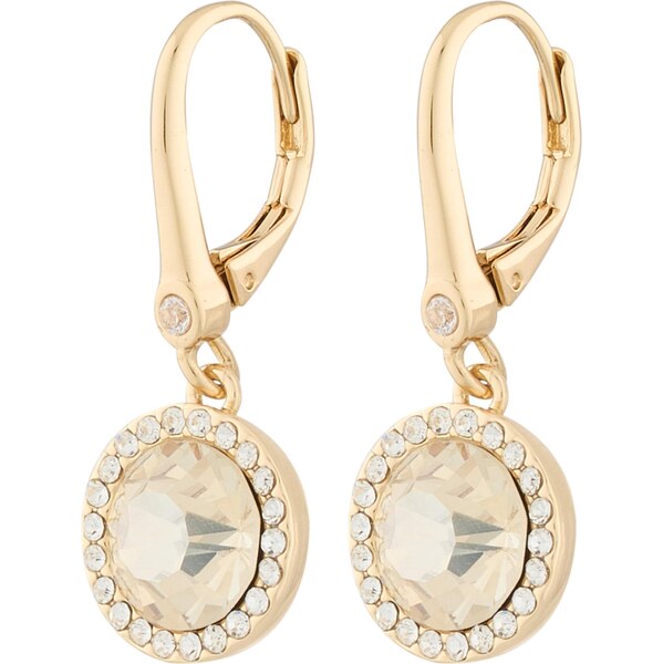 DKNY Náušnice pastelovo žltá / zlatá / priehľadná 66258253