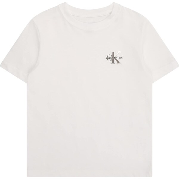 Calvin Klein Jeans Tričko farby bahna / čierna / biela 66258310