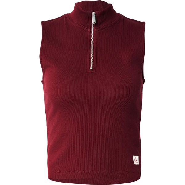 Calvin Klein Jeans Top tmavočervená 66258415