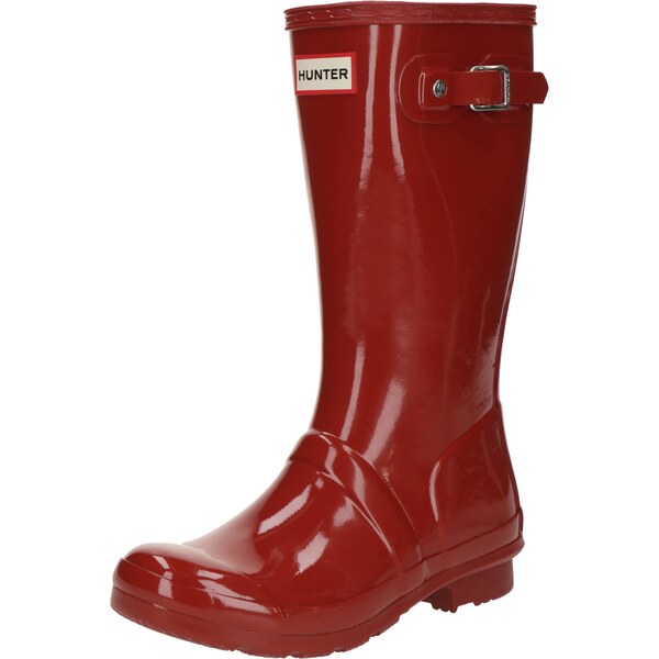 HUNTER Gumáky červená 66258456