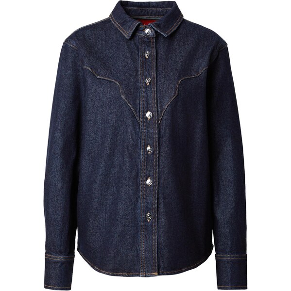 ONLY Blúzka ONLPICCADILLY tmavomodrá 66258613