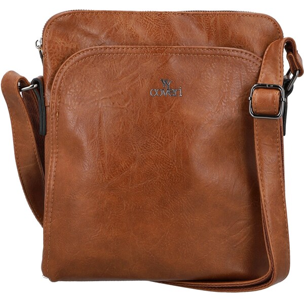 Coveri World Dámska crossbody kabelka koňaková - Coveri Eleana koňak 66363470