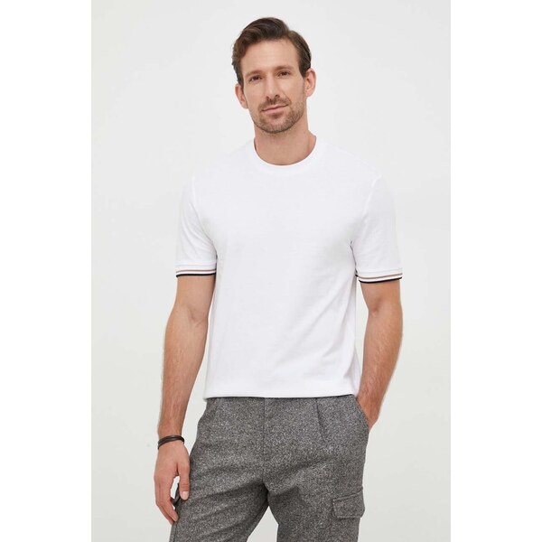 Bavlnené tričko BOSS Thompson 04 45903457