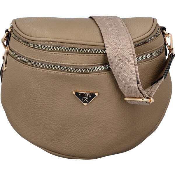 Dámska ľadvinko/kabelka tmavo béžová - Firenze Jella béžová 66382693