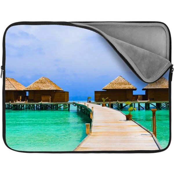 Sablio Obal na notebook Bungalovy na mori 65426474