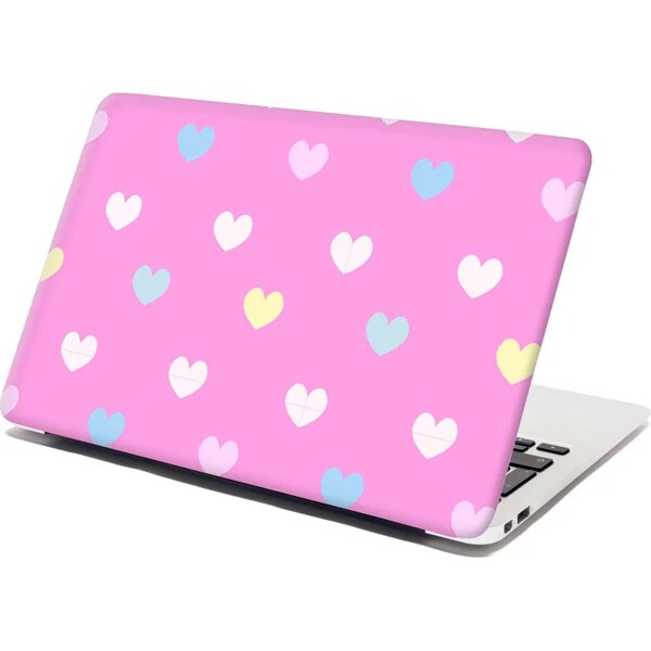 Sablio Samolepka na notebook Srdce na ružovej 65100061