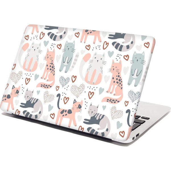 Sablio Samolepka na notebook Maľované mačičky 65100854