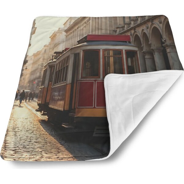 Sablio Deka pre bábätko Historická červená električka 62633535