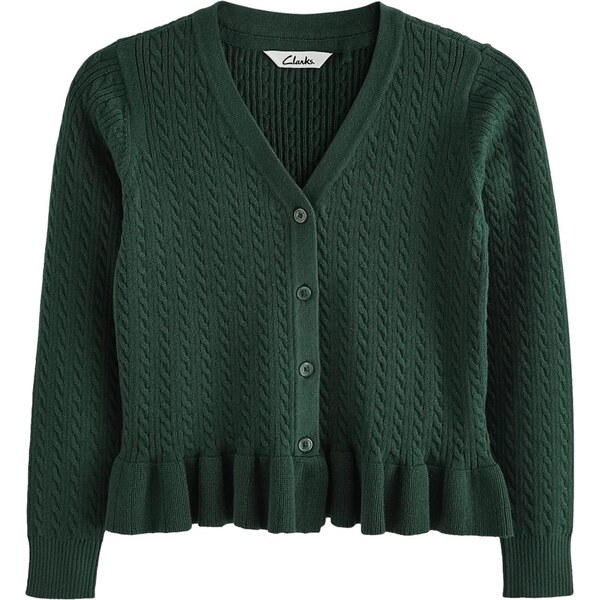 CLARKS Kardigán tmavozelená 66263116