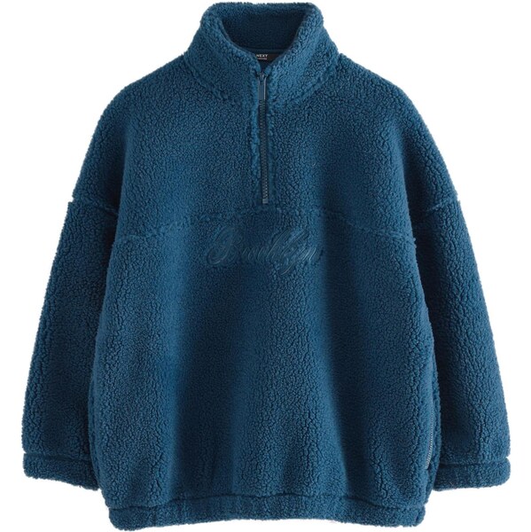 Next Flisová bunda námornícka modrá 66263134