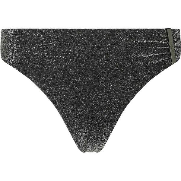 Karl Lagerfeld Bikinové nohavičky Metalic čierna 66263247