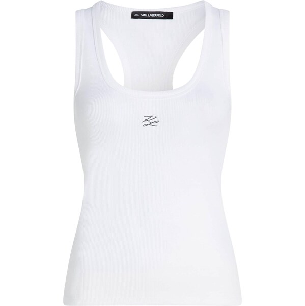 Karl Lagerfeld Top čierna / biela 66263275
