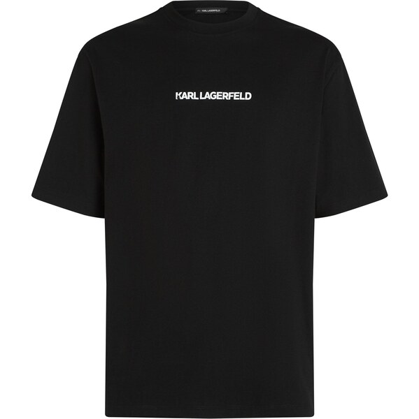 Karl Lagerfeld Tričko Portrait čierna / biela 66263295
