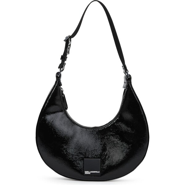 KARL LAGERFELD JEANS Kabelka na rameno čierna / biela 66263393