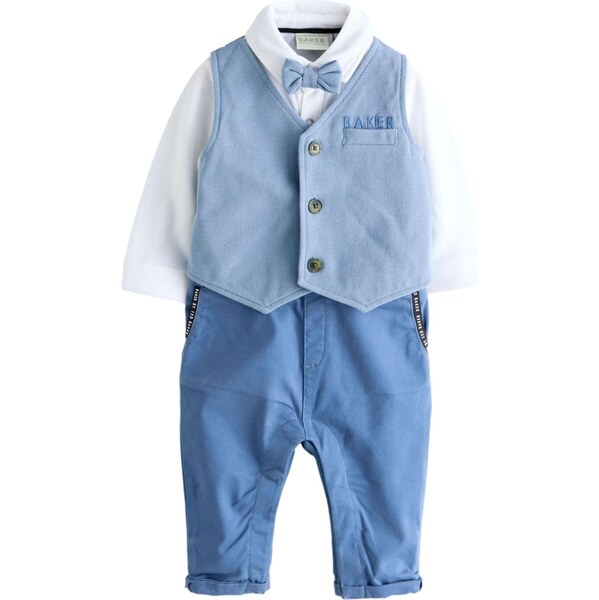 Superdry Set kráľovská modrá / svetlomodrá / biela 66263445