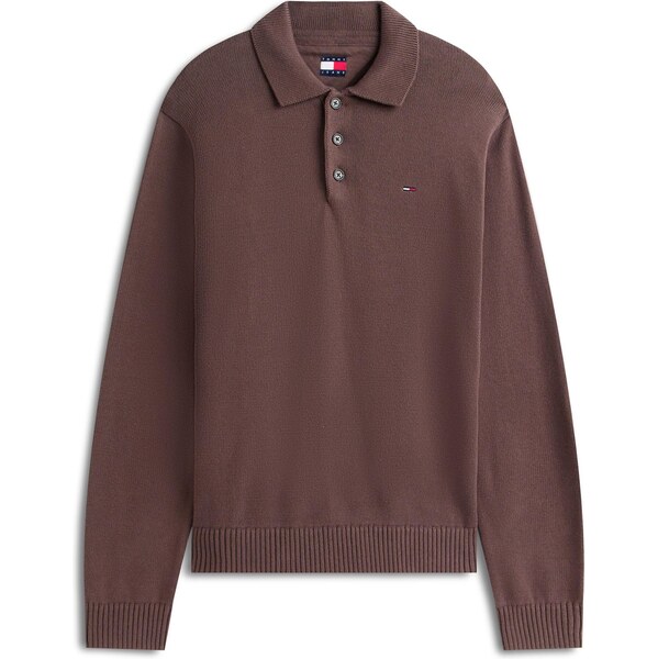 Tommy Jeans Sveter ESSENTIAL hnedá 66263714