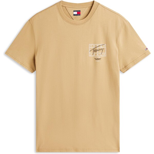 Tommy Jeans Tričko béžová / čierna / biela 66263721