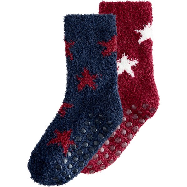 Next Ponožky námornícka modrá / červená / prírodná biela 66263763