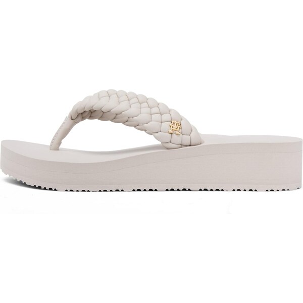 TOMMY HILFIGER Žabky šedobiela 66263808