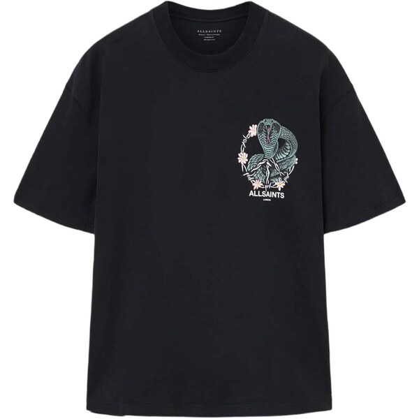 AllSaints Tričko SNAKEBITE mätová / ružová / čierna / biela 66263881