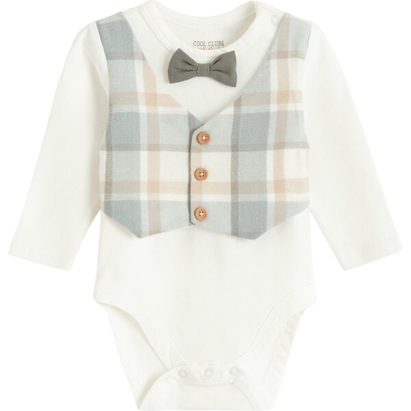 Cool Club Overal béžová / sivá / biela 66263914