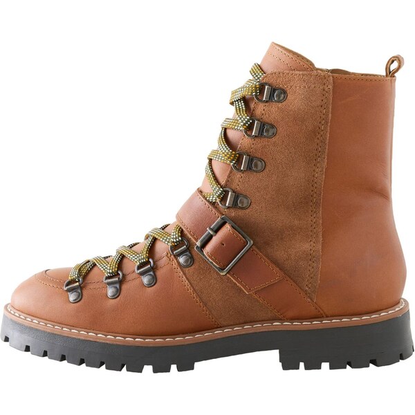 Next Šnurovacie členkové čižmy Forever Comfort okrová 66274656