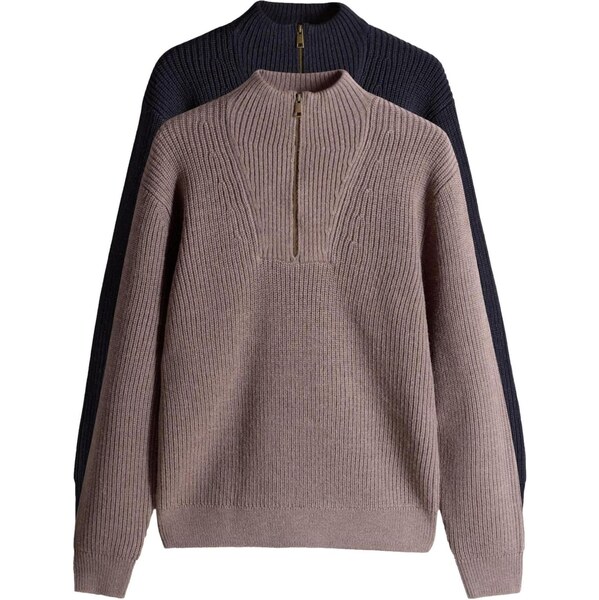 The Set Sveter námornícka modrá / farby bahna 66274676