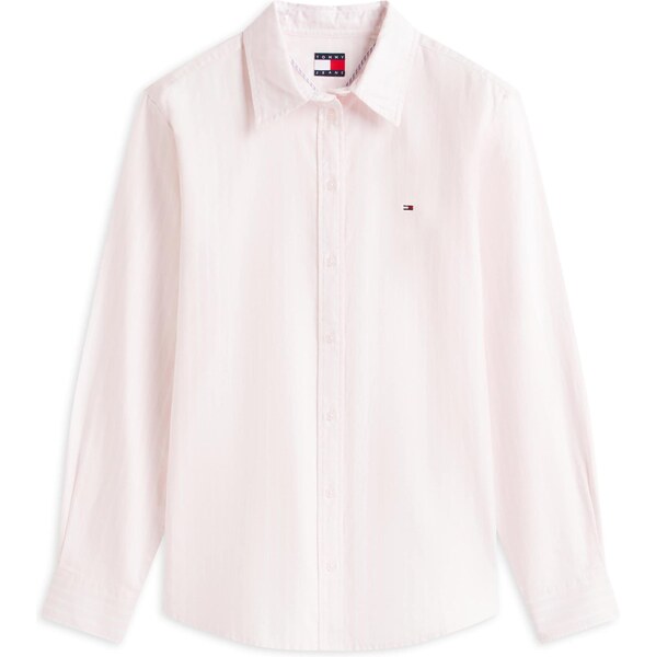 Tommy Jeans Blúzka pastelovo ružová / biela 66274775