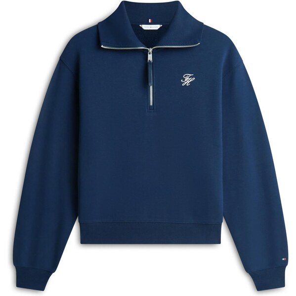 TOMMY HILFIGER Mikina námornícka modrá / biela 66274781