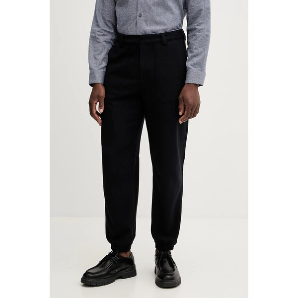 Nohavice s prímesou vlny Armani Exchange 66276538