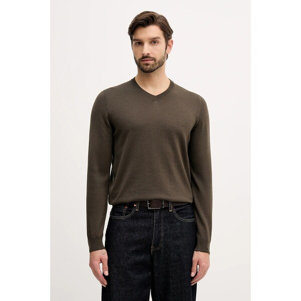 Vlnený sveter BOSS Baram-L 66276162