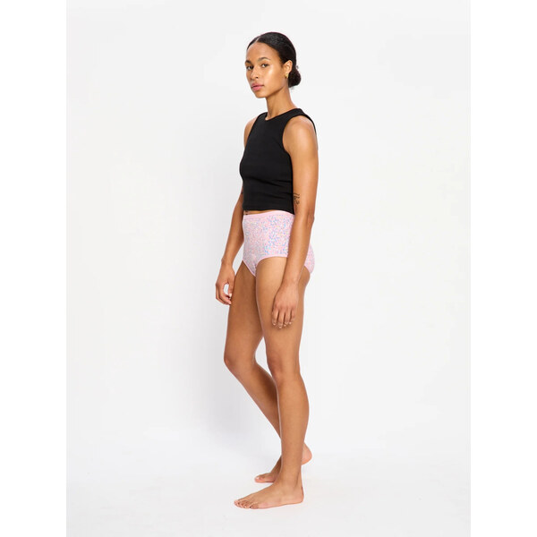 Menstruační kalhotky Modibodi Classic Full Brief Moderate Flore Pink 66294192
