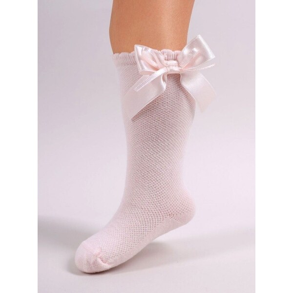 Podkolienky YOCLUB SKL-0020 s mašľou 6-18 mesiacov 66294244