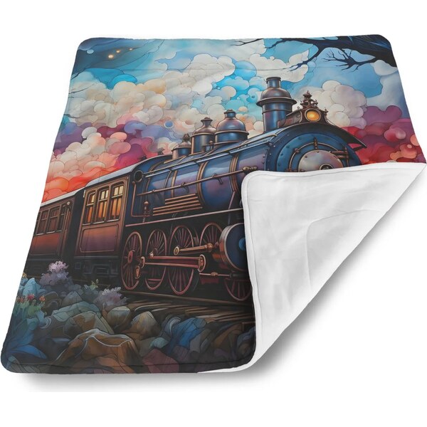 Sablio Deka pre bábätko Parná lokomotíva v kúzelnej krajine 62633507