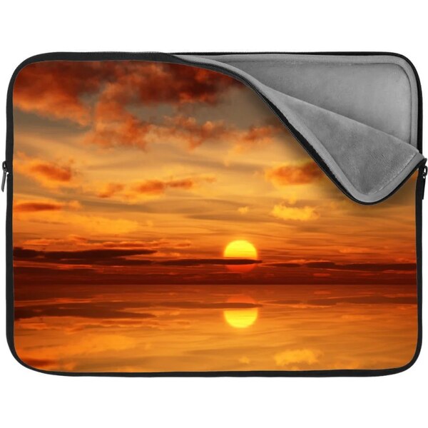 Sablio Obal na notebook Oranžové slnko 65426534