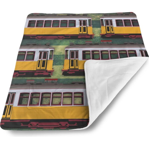 Sablio Deka pre bábätko Lisabonské historické električky Zelený 62633478