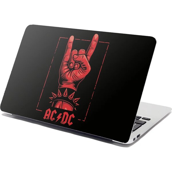 Sablio Samolepka na notebook ACDC Červená ruka 65112629