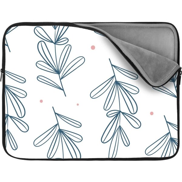 Sablio Obal na notebook Modré lístky 65430247