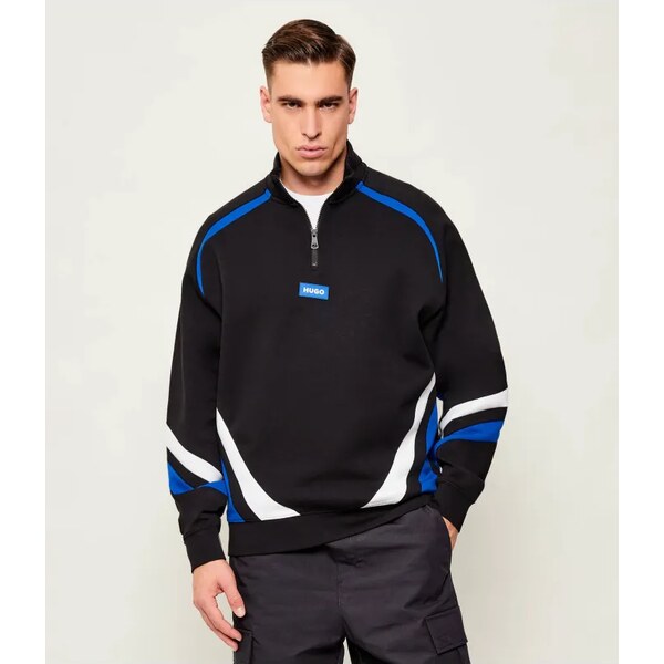 Hugo Blue Mikina Naloneck | Relaxed fit 66293639