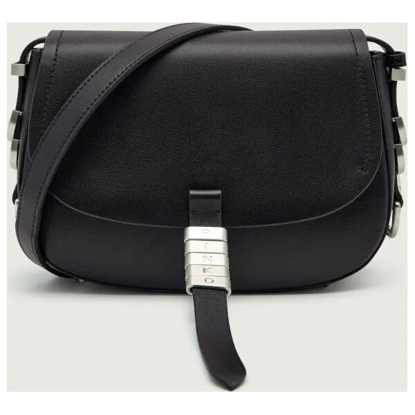 Pinko Kožená crossbody kabelka SADDLE MINI 66293686