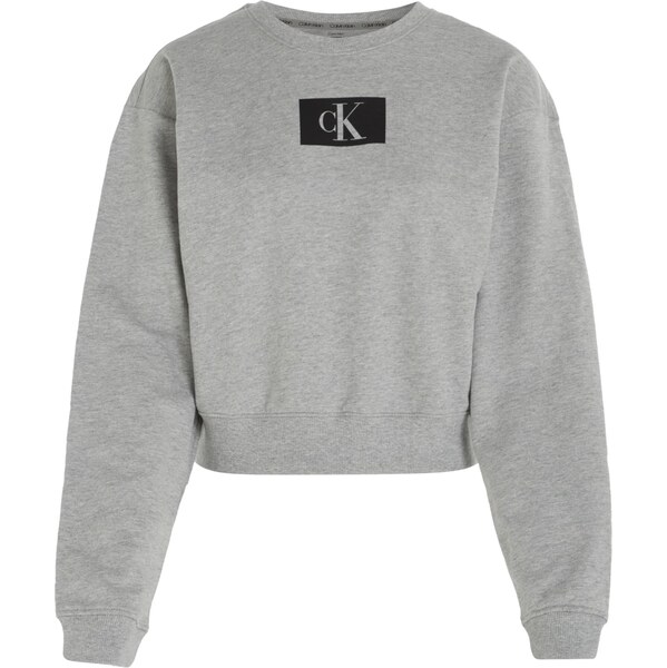 Calvin Klein Underwear Mikina svetlosivá / čierna 66297659