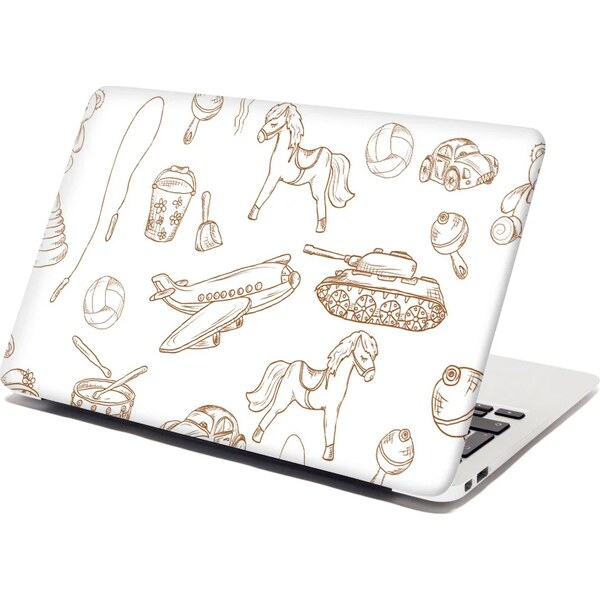 Sablio Samolepka na notebook Detská doprava 65100025