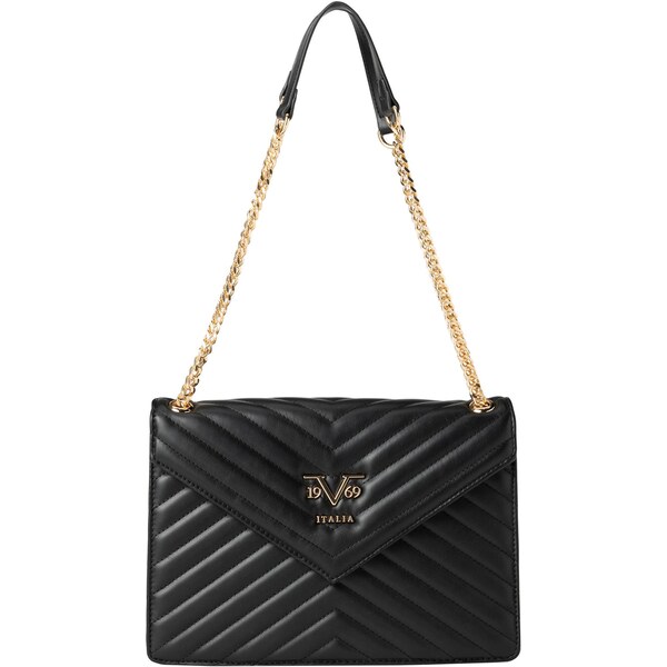 19V69 ITALIA Kabelka na rameno Bianca zlatá / čierna 66298279