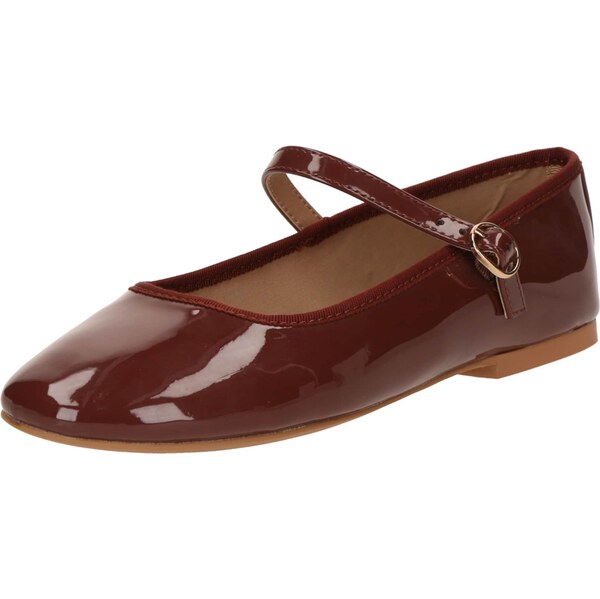 STEVE MADDEN Baleríny s ramienkom Vinetta burgundská 66298294