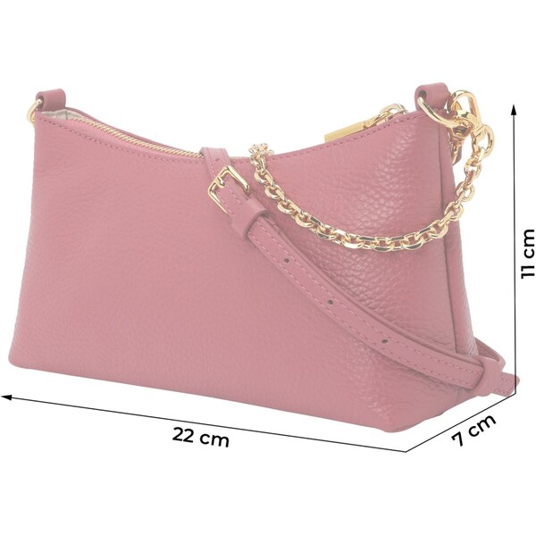 Coccinelle Taška cez rameno AURA karmínovo červená 66298533