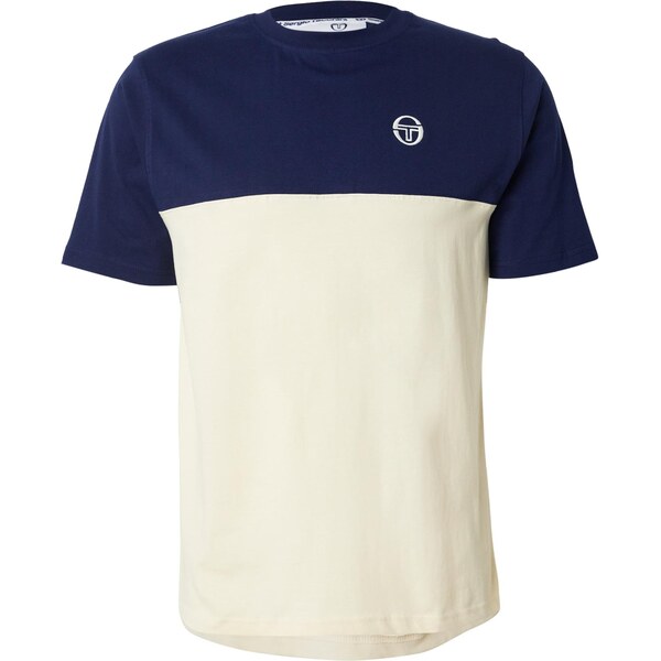 Sergio Tacchini Tričko SANTOS krémová / námornícka modrá 66298887