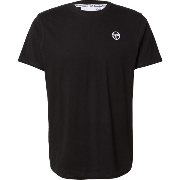 Sergio Tacchini Tričko MATTIA čierna / biela 66298892