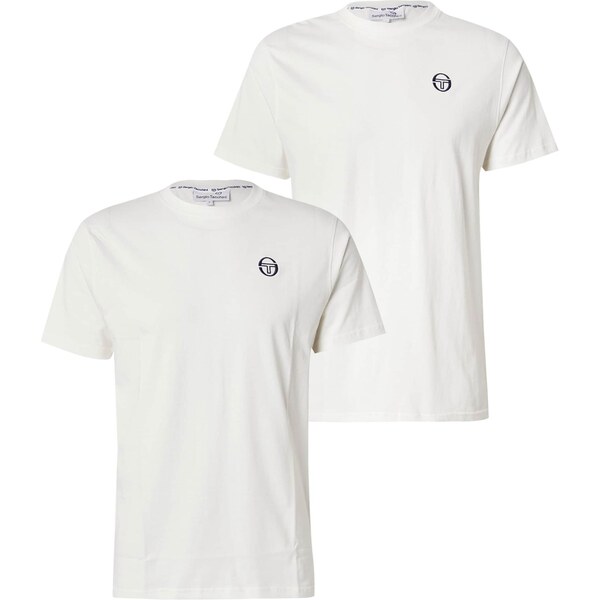 Sergio Tacchini Tričko MATTIA námornícka modrá / biela 66298895