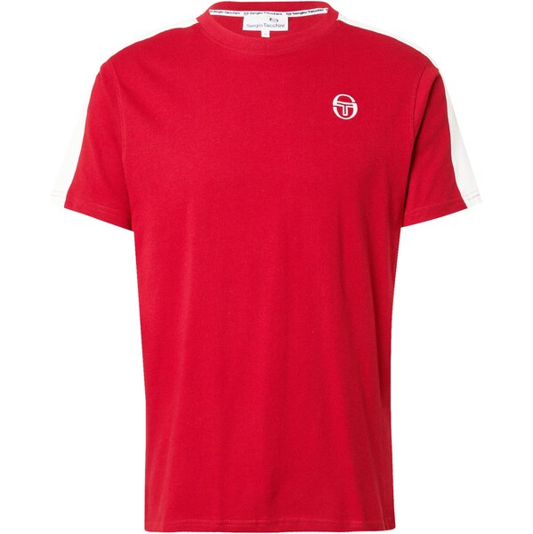 Sergio Tacchini Tričko CARLO červená / biela 66298901